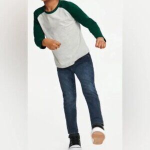 The Children’s Place Jeans Size 5T Straight Leg Elastic Waist Dustbowl Wash NWT